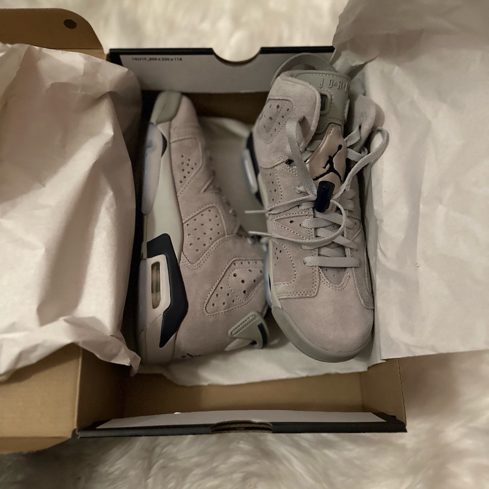 Gray Air Jordan Retro 6’s